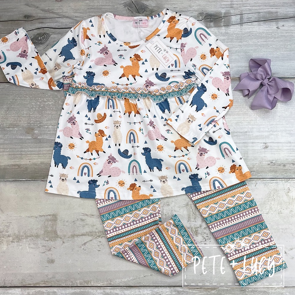Llama Party Matching Set